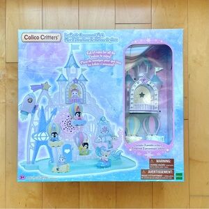 NIB Calico Critters Ice Castle Amusement Park